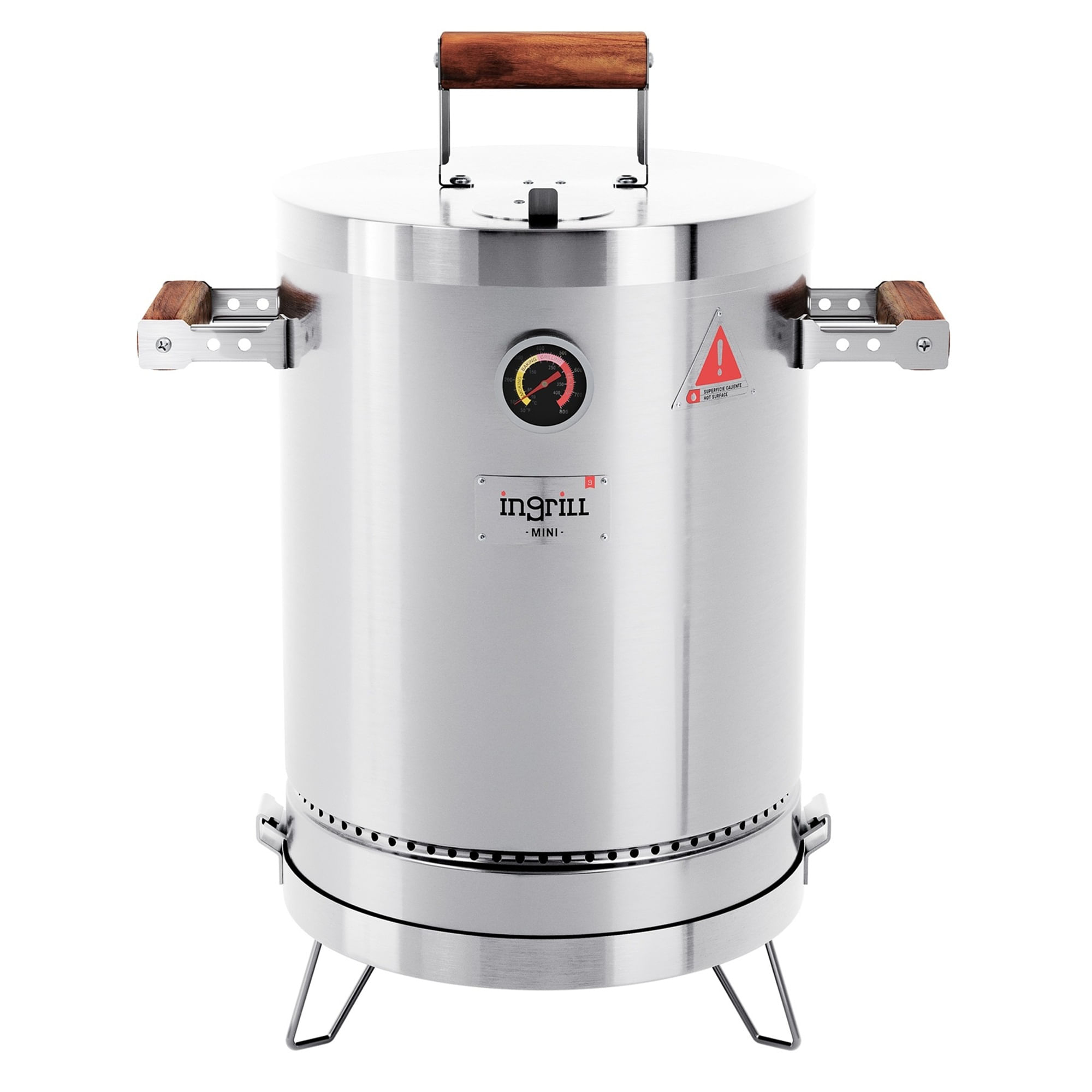 Asador y Barril Ahumador Mini 6 Libras